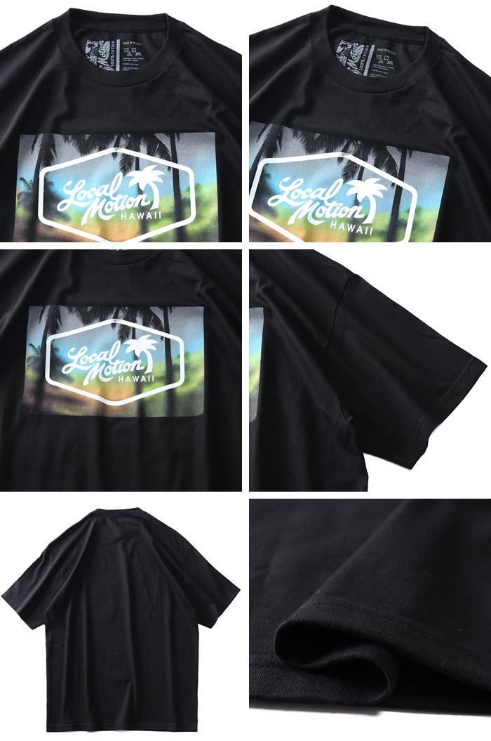 【WEB限定価格】【lo0511】ブランドセール 大きいサイズ メンズ LOCAL MOTION ローカルモーション 半袖 プリント Tシャツ USA直輸入 smt16320