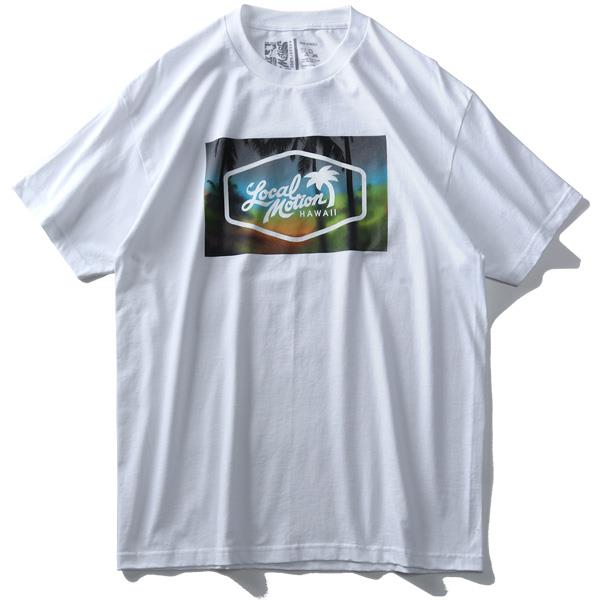 【WEB限定価格】【lo0511】ブランドセール 大きいサイズ メンズ LOCAL MOTION ローカルモーション 半袖 プリント Tシャツ USA直輸入 smt16320