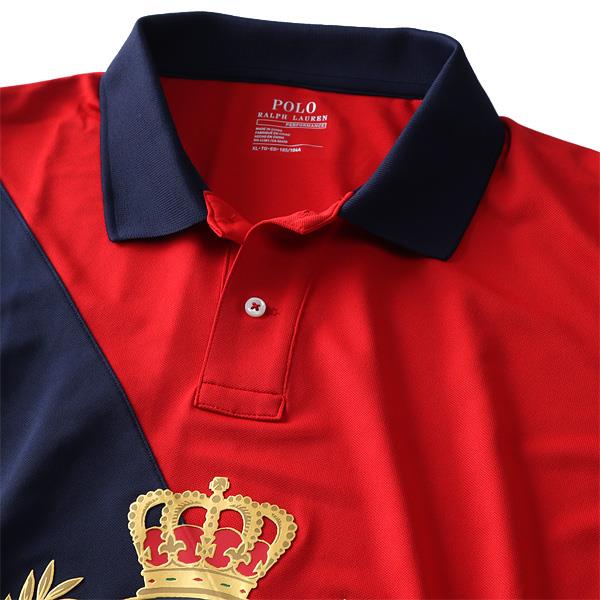 【WEB限定価格】ブランドセール 大きいサイズ メンズ POLO RALPH LAUREN ポロ ラルフローレン 半袖 デザイン ポロシャツ USA直輸入 710741079