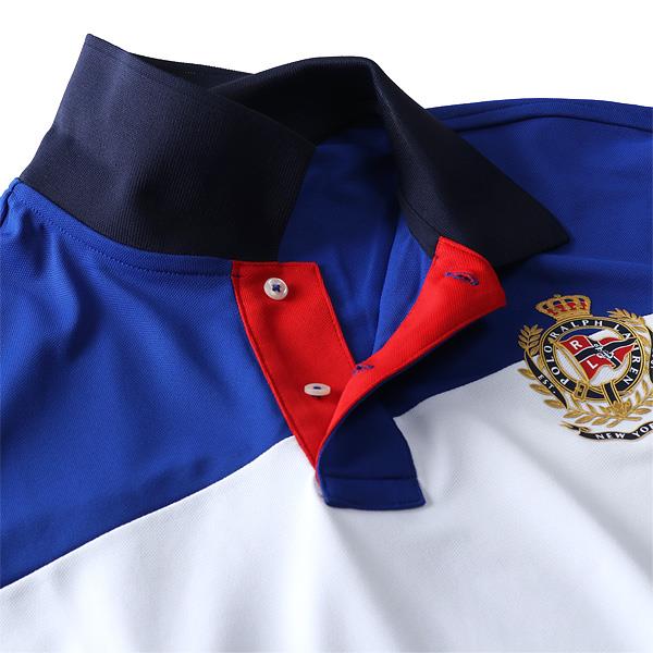 【WEB限定価格】ブランドセール 大きいサイズ メンズ POLO RALPH LAUREN ポロ ラルフローレン 半袖 デザイン ポロシャツ USA直輸入 710741080