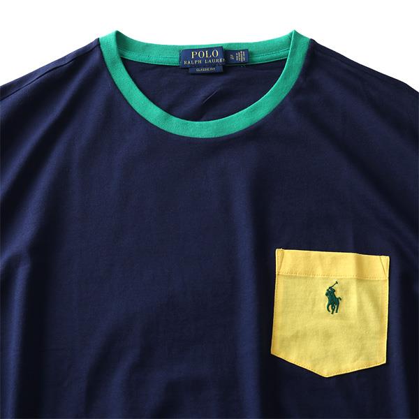 【WEB限定価格】ブランドセール 大きいサイズ メンズ POLO RALPH LAUREN ポロ ラルフローレン 半袖 デザイン Tシャツ USA直輸入 710746756