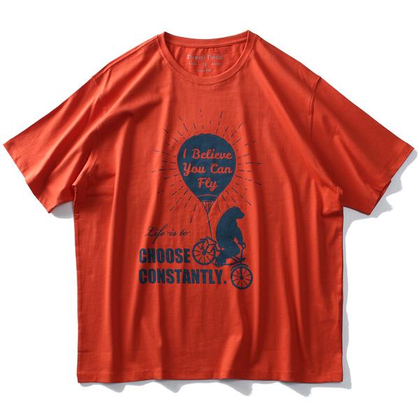 大きいサイズ メンズ DANIEL DODD オーガニック プリント 半袖 Tシャツ CHOOSE CONSTANTLY azt-190251