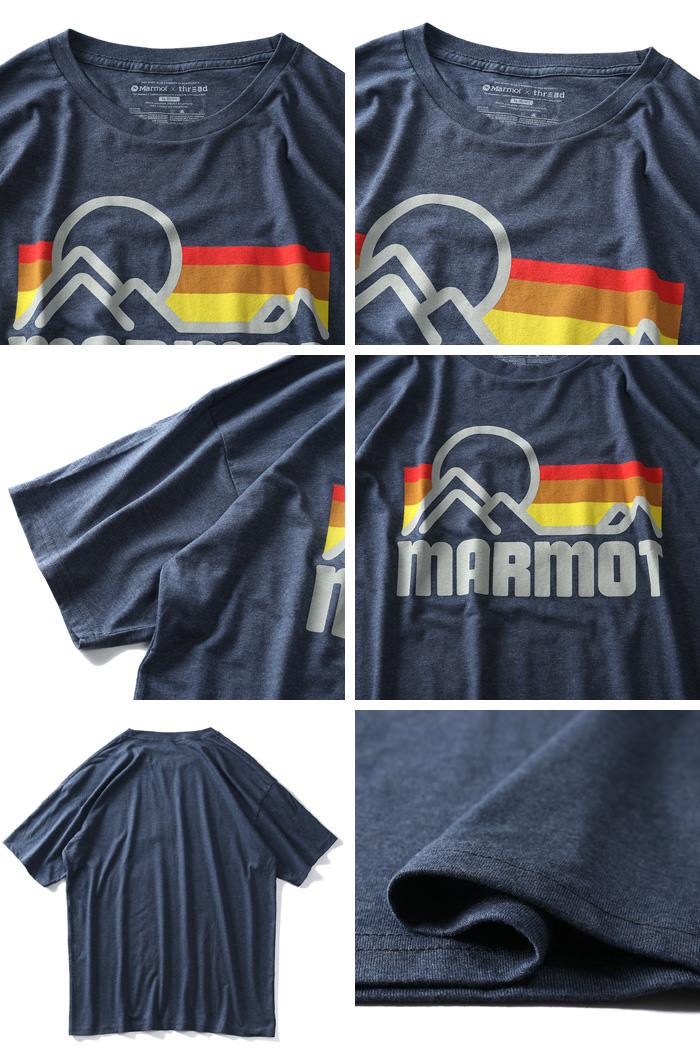 【WEB限定価格】ブランドセール 大きいサイズ メンズ Marmot マーモット ロゴ プリント 半袖 Tシャツ USA直輸入 42430