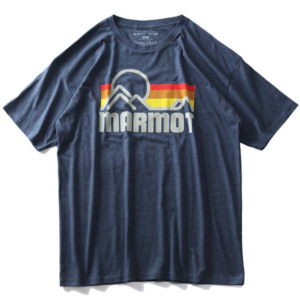 【WEB限定価格】ブランドセール 大きいサイズ メンズ Marmot マーモット ロゴ プリント 半袖 Tシャツ USA直輸入 42430