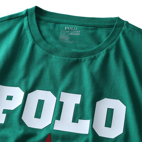 【WEB限定価格】ブランドセール 大きいサイズ メンズ POLO RALPH LAUREN ポロ ラルフローレン ロゴ プリント 半袖 Tシャツ USA直輸入 710741389