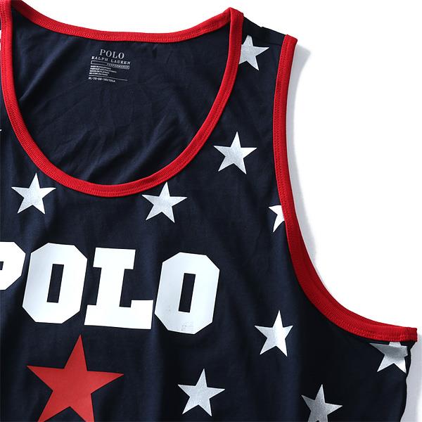 【WEB限定価格】ブランドセール 大きいサイズ メンズ POLO RALPH LAUREN ポロ ラルフローレン ロゴ プリント タンクトップ USA直輸入 710741436