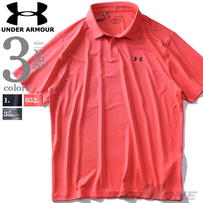 【WEB限定価格】【golf1】ブランドセール 大きいサイズ メンズ UNDER ARMOUR アンダーアーマー 半袖 ゴルフ ポロシャツ Performance Polo USA直輸入 1342080