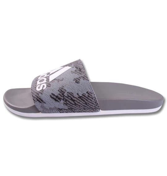 大きいサイズ メンズ adidas サンダル ADILETTE CF LOGO グレースリー 1140-9355-1 29.5 30.5 31.5