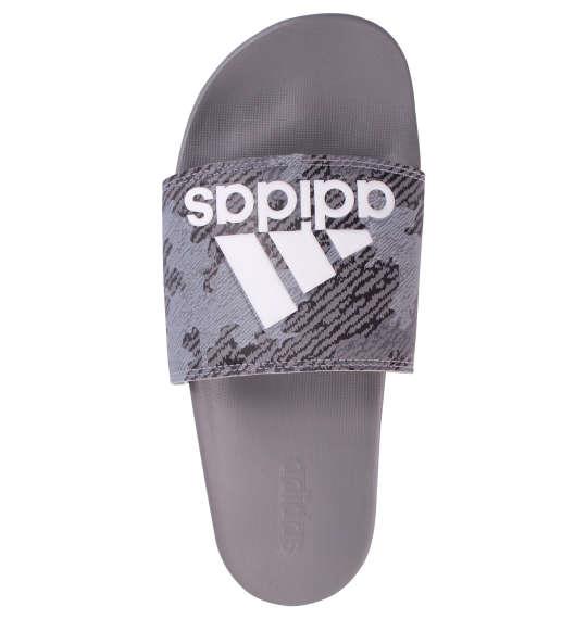 大きいサイズ メンズ adidas サンダル ADILETTE CF LOGO グレースリー 1140-9355-1 29.5 30.5 31.5