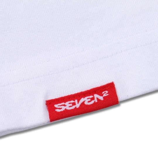 大きいサイズ メンズ SEVEN2 長袖 Tシャツ ホワイト 1168-9321-1 3L 4L 5L 6L