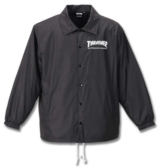 スラッシャー THRASHER コーチジャケット  ブラック 　Lサイズ