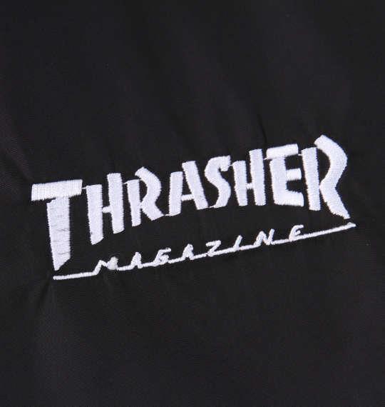 大きいサイズ メンズ THRASHER スタンド フルジップ ジャケット グレー × ブラック 1173-9326-1 3L 4L 5L 6L 8L