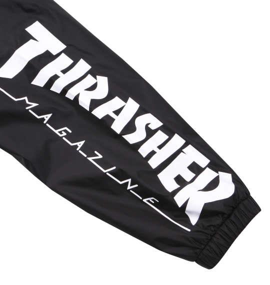 大きいサイズ メンズ THRASHER スタンド フルジップ ジャケット ブラック × ブラック 1173-9326-2 3L 4L 5L 6L 8L