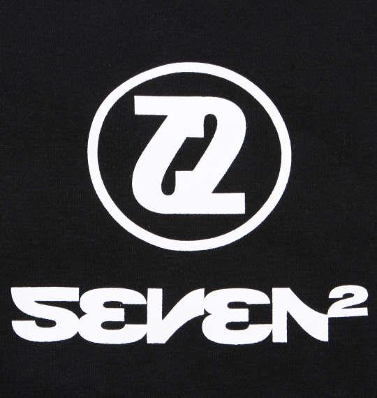 大きいサイズ メンズ SEVEN2 プル パーカー トレーナー ブラック 1168-9323-2 3L 4L 5L 6L