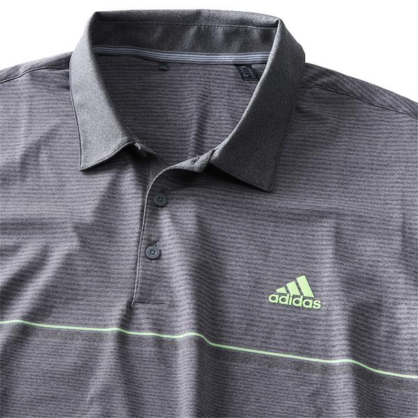 【WEB限定価格】【golf1】ブランドセール 大きいサイズ メンズ ADIDAS アディダス ボーダー柄 半袖 ゴルフ ポロシャツ USA直輸入 dq2228