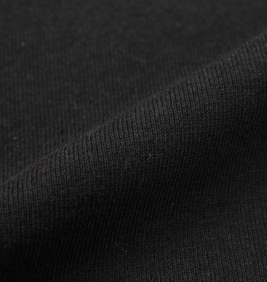 大きいサイズ メンズ SHELTY 天竺 刺繍 & プリント 長袖 Tシャツ ブラック 1158-9370-2 3L 4L 5L 6L