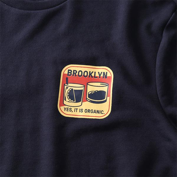 【WEB限定価格】大きいサイズ メンズ NYC プリント トレーナー BROOKLYN azsw-190437