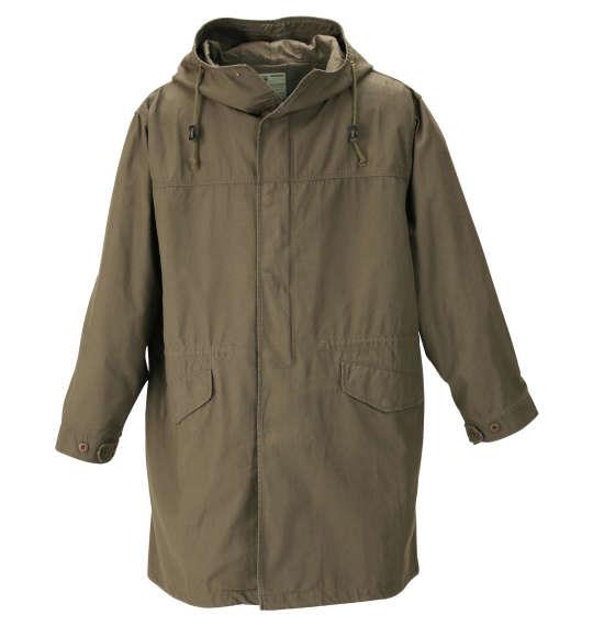 大きいサイズ メンズ BUNDESWEAR M-51 モッズ コート カーキ 1163-9320-1 3L 4L 5L 6L 8L