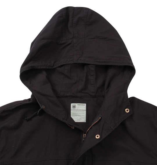 大きいサイズ メンズ BUNDESWEAR M-51 モッズ コート ブラック 1163-9320-2 3L 4L 5L 6L 8L