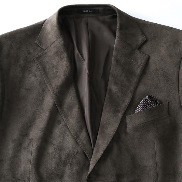 【2022bb】【WEB限定価格】大きいサイズ メンズ SARTORIA BELLINI スウェード シングル ジャケット azjk3219602