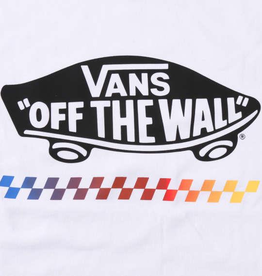 大きいサイズ メンズ VANS 長袖 Tシャツ ホワイト 1178-9660-1 3L 4L 5L