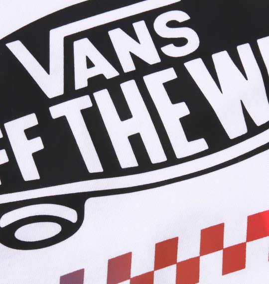 大きいサイズ メンズ VANS 長袖 Tシャツ ホワイト 1178-9660-1 3L 4L 5L