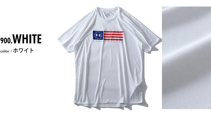 【WEB限定価格】ブランドセール 大きいサイズ メンズ UNDER ARMOUR アンダーアーマー プリント 半袖 Tシャツ USA直輸入 um0638
