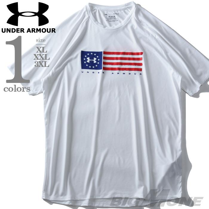 【WEB限定価格】ブランドセール 大きいサイズ メンズ UNDER ARMOUR アンダーアーマー プリント 半袖 Tシャツ USA直輸入 um0638