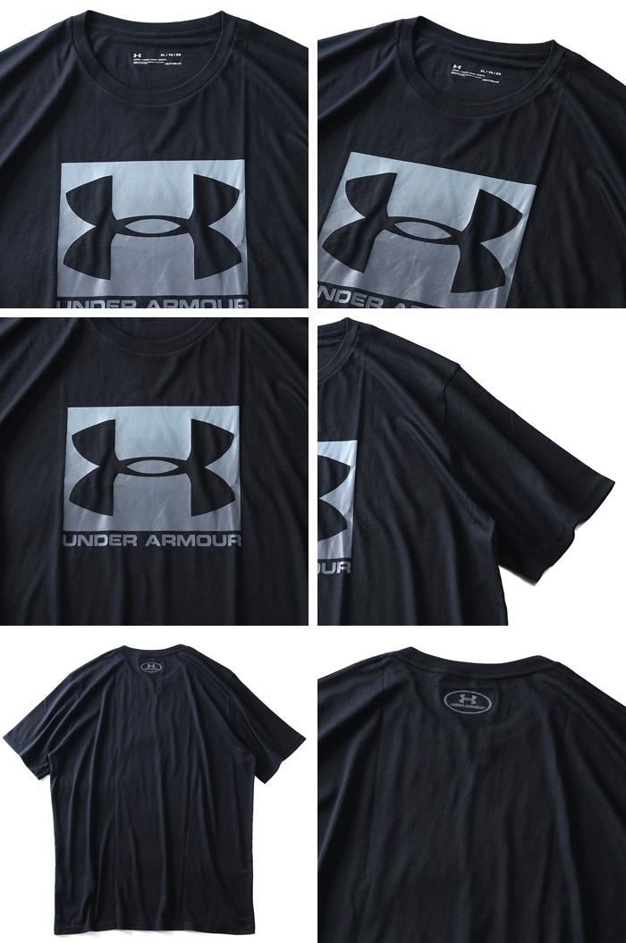 【WEB限定価格】大きいサイズ メンズ UNDER ARMOUR アンダーアーマー ロゴ プリント 半袖 Tシャツ USA直輸入 1329581