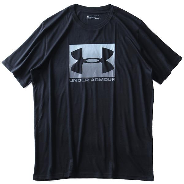 【WEB限定価格】大きいサイズ メンズ UNDER ARMOUR アンダーアーマー ロゴ プリント 半袖 Tシャツ USA直輸入 1329581