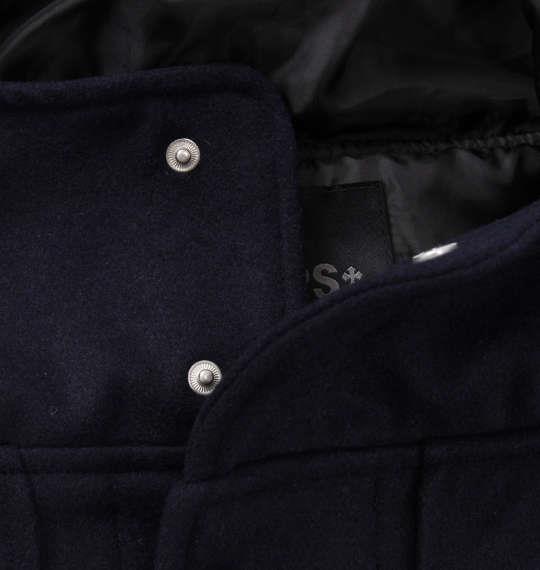 大きいサイズ メンズ PREPS ダッフル コート ネイビー 1153-9323-1 3L 4L 5L 6L 8L