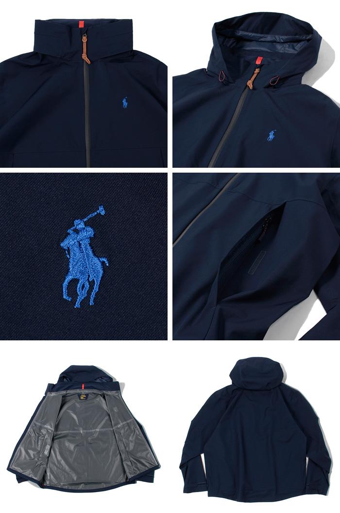 【WEB限定価格】ブランドセール 大きいサイズ メンズ POLO RALPH LAUREN ポロ ラルフローレン フード付 フルジップ ロゴ ジャケット USA直輸入 710759982