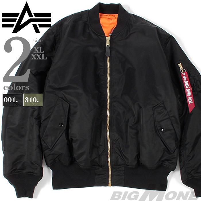 ALPHA INDUSTRIES アルファインダストリー　ma1 ブラック　M