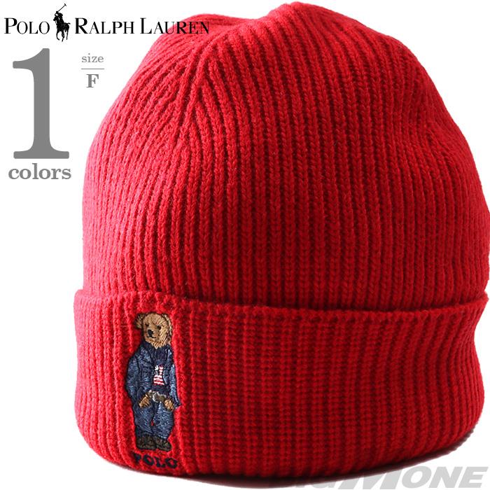 【WEB限定価格】ブランドセール メンズ POLO RALPH LAUREN ポロ ラルフローレン 刺繍入り ニット キャップ ニット帽 USA直輸入 pc0492