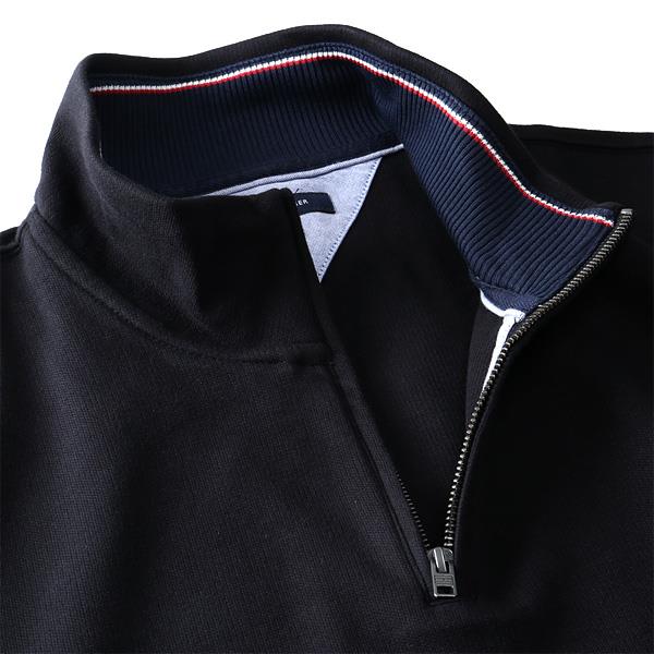 【WEB限定価格】ブランドセール 大きいサイズ メンズ TOMMY HILFIGER トミーヒルフィガー ハーフジップ 長袖 Tシャツ USA直輸入 13h1858