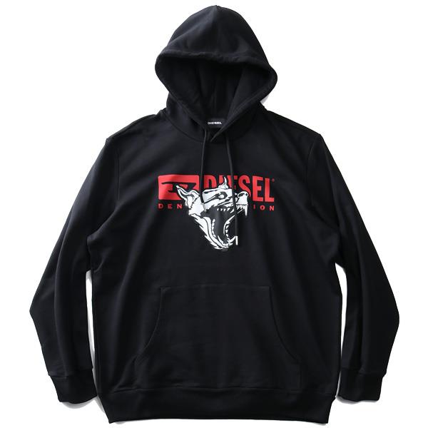 【WEB限定価格】大きいサイズ メンズ DIESEL ディーゼル プルオーバー パーカー S-GIR-HOOD-BX1 直輸入品 00s02w-0eaxh