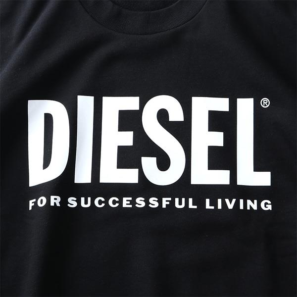 【WEB限定価格】大きいサイズ メンズ DIESEL ディーゼル クルーネック スウェット トレーナー S-CREW-DIVISION-LOGO 直輸入品 00sy5t-0bawt