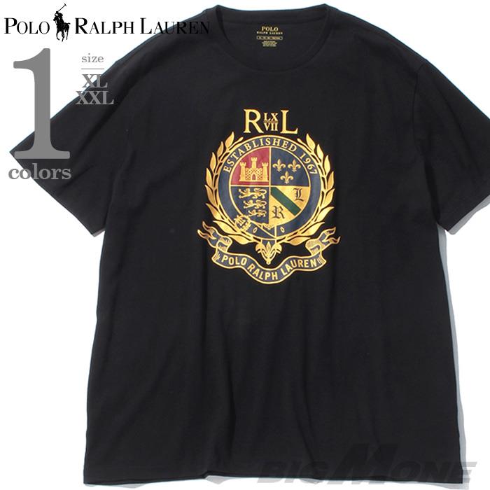 ブランドセール 大きいサイズ メンズ POLO RALPH LAUREN ポロ ラルフローレン プリント 半袖 Tシャツ USA直輸入 710766204001