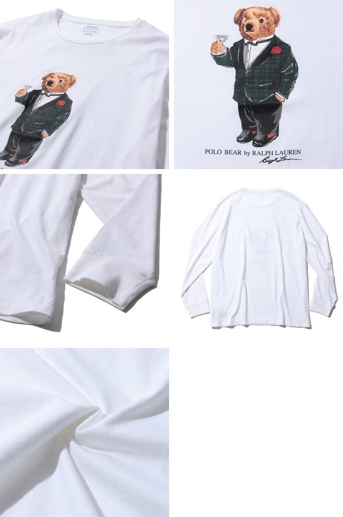 ブランドセール 大きいサイズ メンズ POLO RALPH LAUREN ポロ ラルフローレン プリント ロング Tシャツ USA直輸入 710778637001