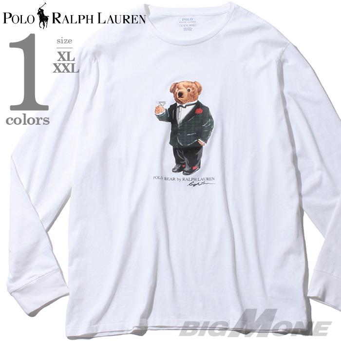 ブランドセール 大きいサイズ メンズ POLO RALPH LAUREN ポロ ラルフローレン プリント ロング Tシャツ USA直輸入 710778637001