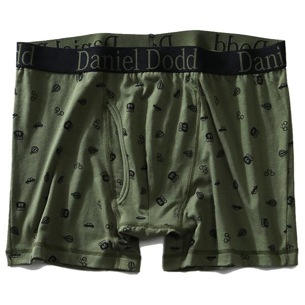 【WEB限定価格】大きいサイズ メンズ DANIEL DODD 前開き 総柄 プリント ボクサー ブリーフ パンツ 肌着 下着 azup-209020