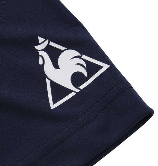 大きいサイズ メンズ LE COQ SPORTIF アクティブ ソフト スムース 半袖 Tシャツ ネイビー 1278-0150-1 2L 3L 4L 5L 6L