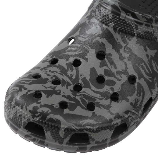大きいサイズ メンズ crocs サンダル クラシック プリンテッドカモ クロッグ ブラック 1240-0231-2 M11 M12 M13