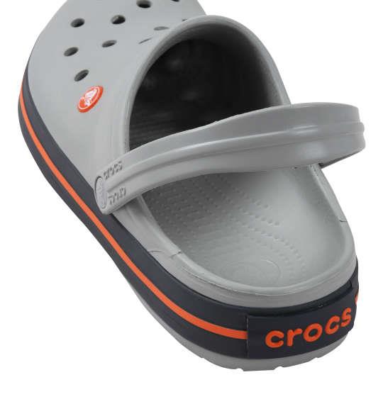 大きいサイズ メンズ crocs サンダル クロックバンドTM ライトグレー × ネイビー 1140-9340-7 M11 M12 M13