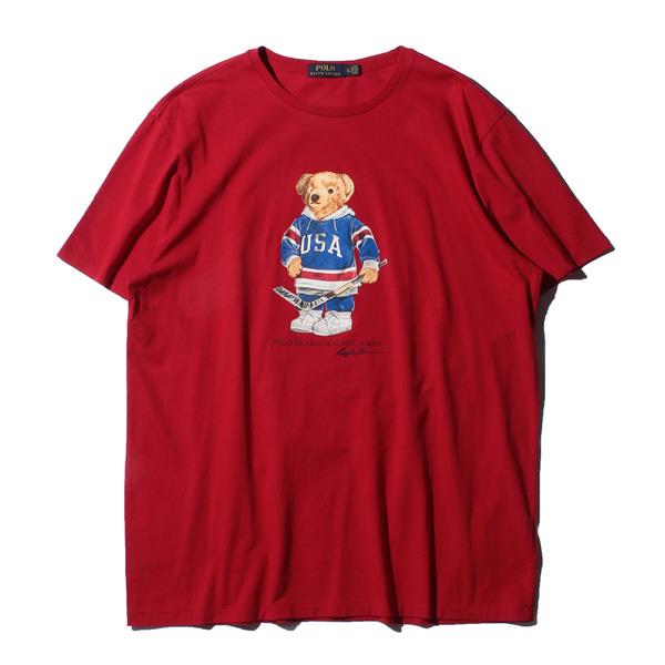 【WEB限定価格】ブランドセール 大きいサイズ メンズ POLO RALPH LAUREN ポロ ラルフローレン プリント 半袖 Tシャツ USA直輸入 710782867