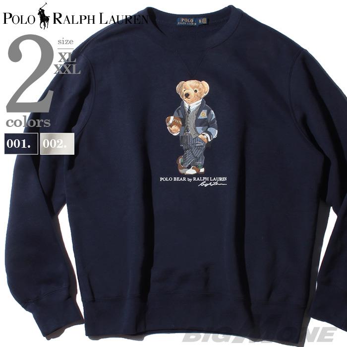 【WEB限定価格】ブランドセール 大きいサイズ メンズ POLO RALPH LAUREN ポロ ラルフローレン プリント トレーナー USA直輸入 710782859