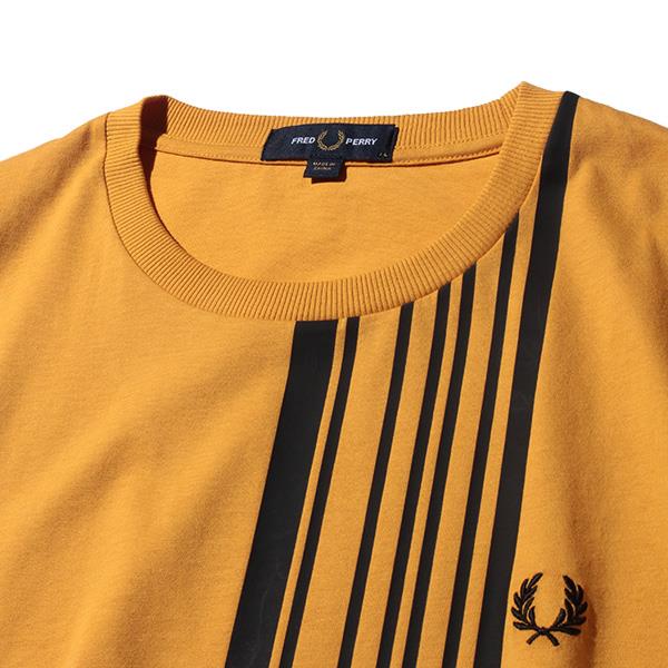 【WEB限定価格】ブランドセール 大きいサイズ メンズ FRED PERRY フレッドペリー ロゴ プリント 半袖 Tシャツ USA直輸入 m7601