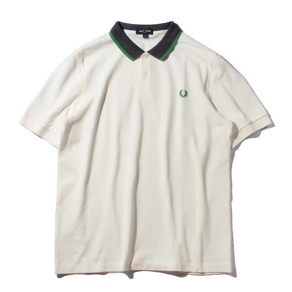 【WEB限定価格】ブランドセール 大きいサイズ メンズ FRED PERRY フレッドペリー ロゴ刺繍 鹿の子 半袖 ポロシャツ USA直輸入 m7570