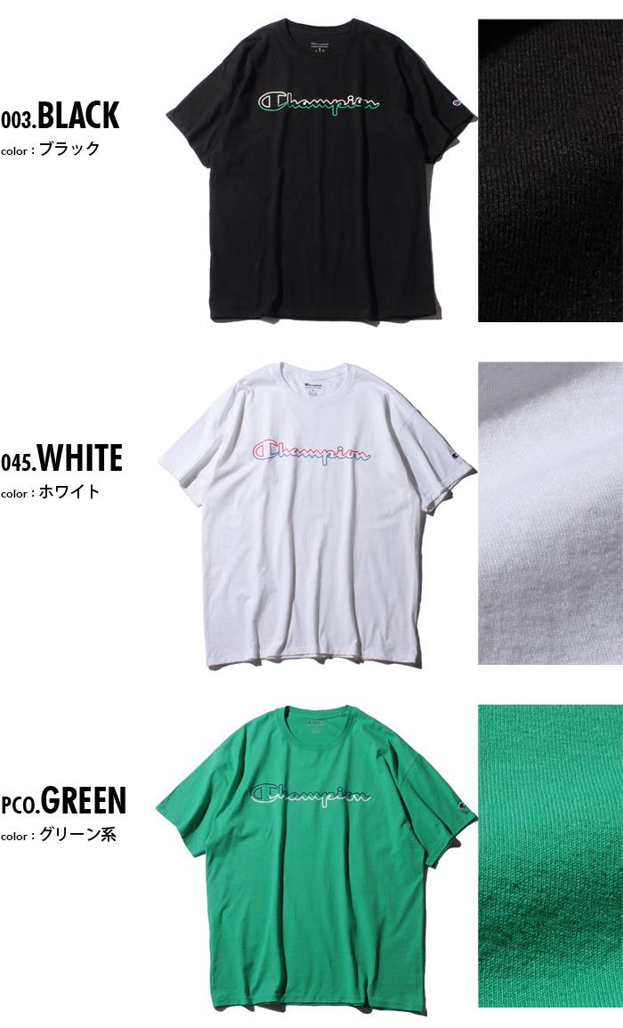 【WEB限定価格】ブランドセール 大きいサイズ メンズ Champion チャンピオン プリント 半袖 Tシャツ USA直輸入 gt23h