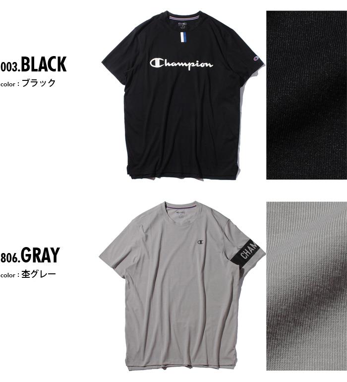 【WEB限定価格】ブランドセール 大きいサイズ メンズ Champion チャンピオン ロゴ プリント 半袖 Tシャツ USA直輸入 t5059